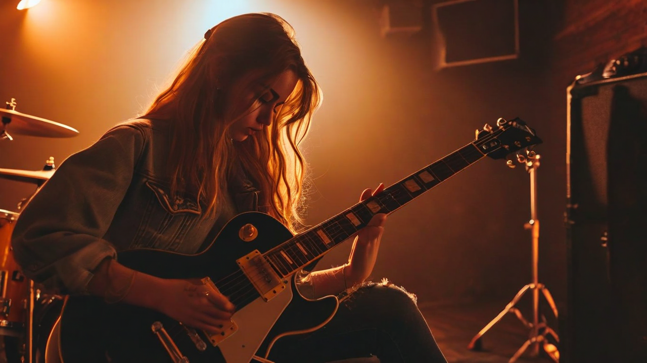 Kirst backstage tuning guitar